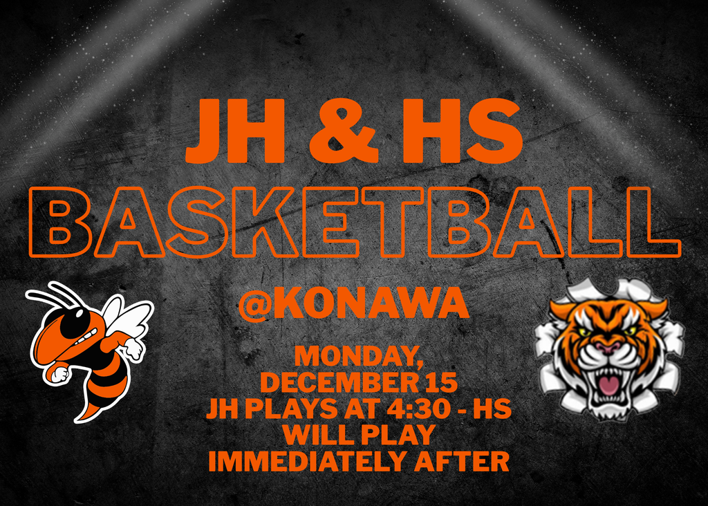 Basketball at konawa dec. 15 4:30
