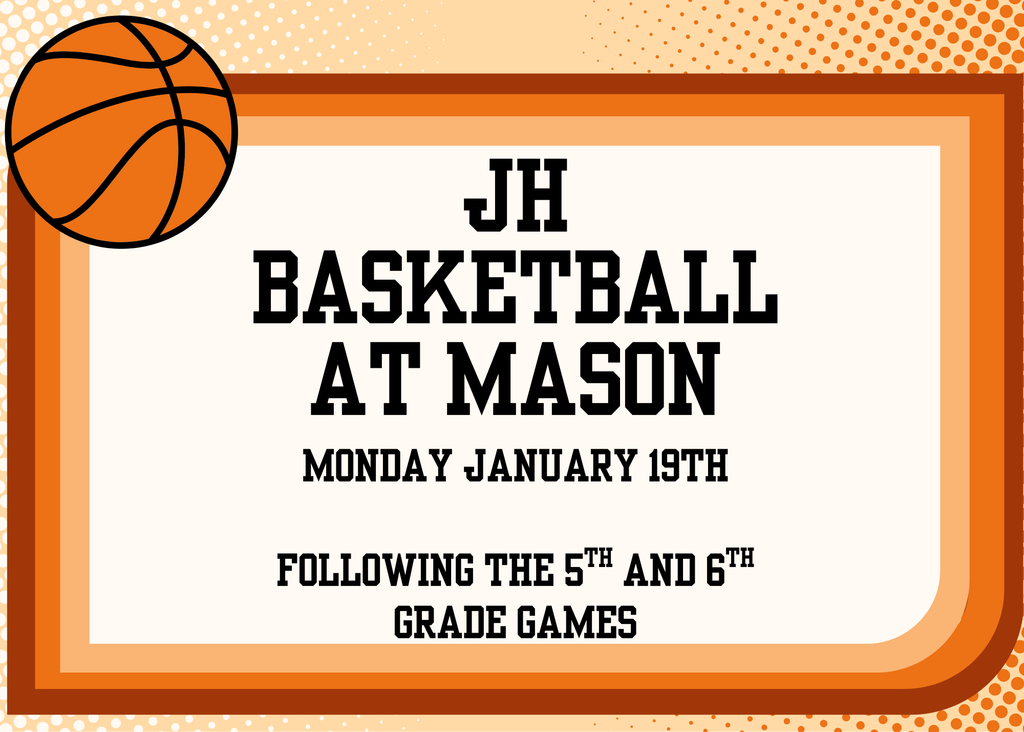 JH Basketball at Mason Jan. 19