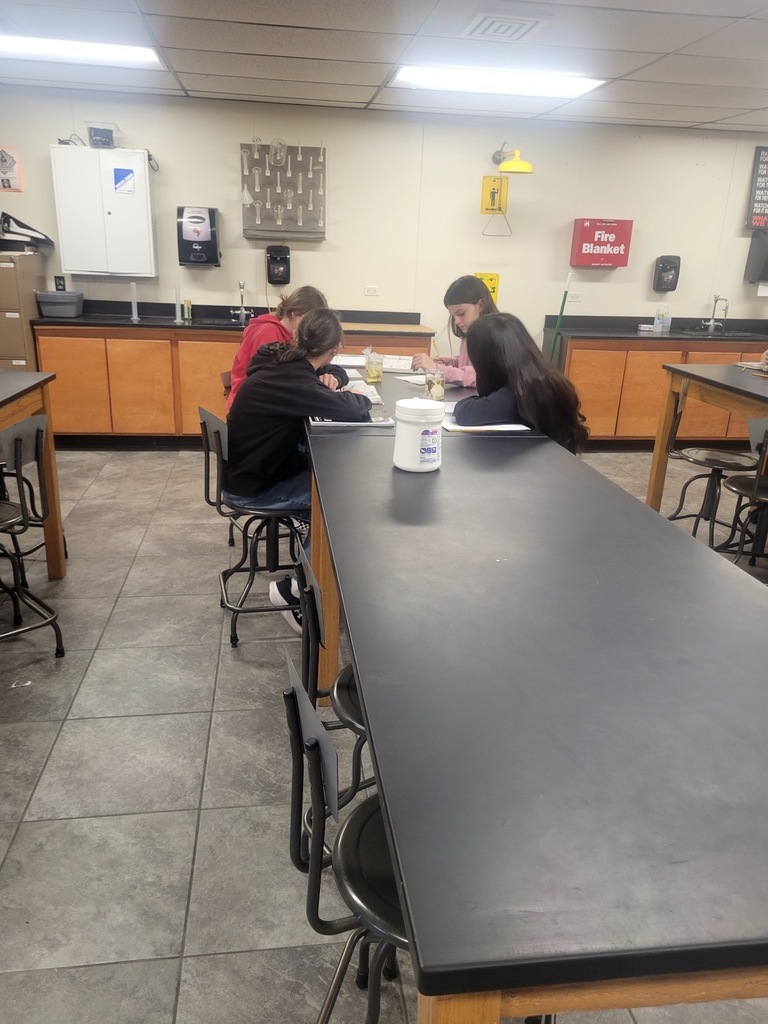 Mrs. Mrs. Fiegener's Class doing their diffusion lab and osmosis through a cell.