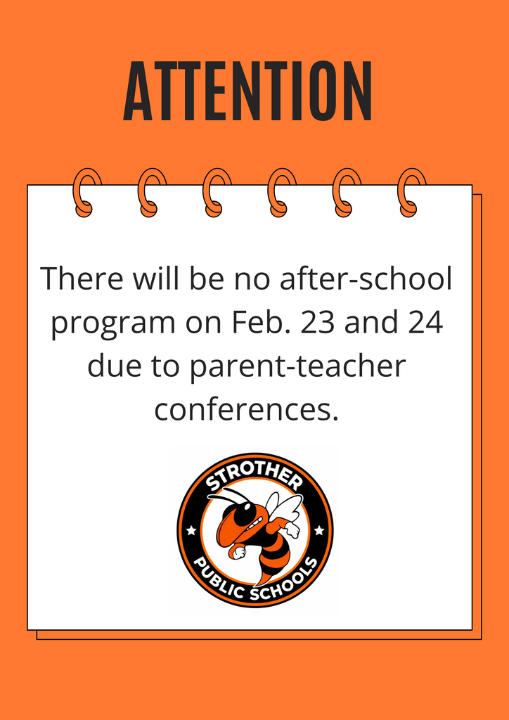 No after school Feb. 23 and 24