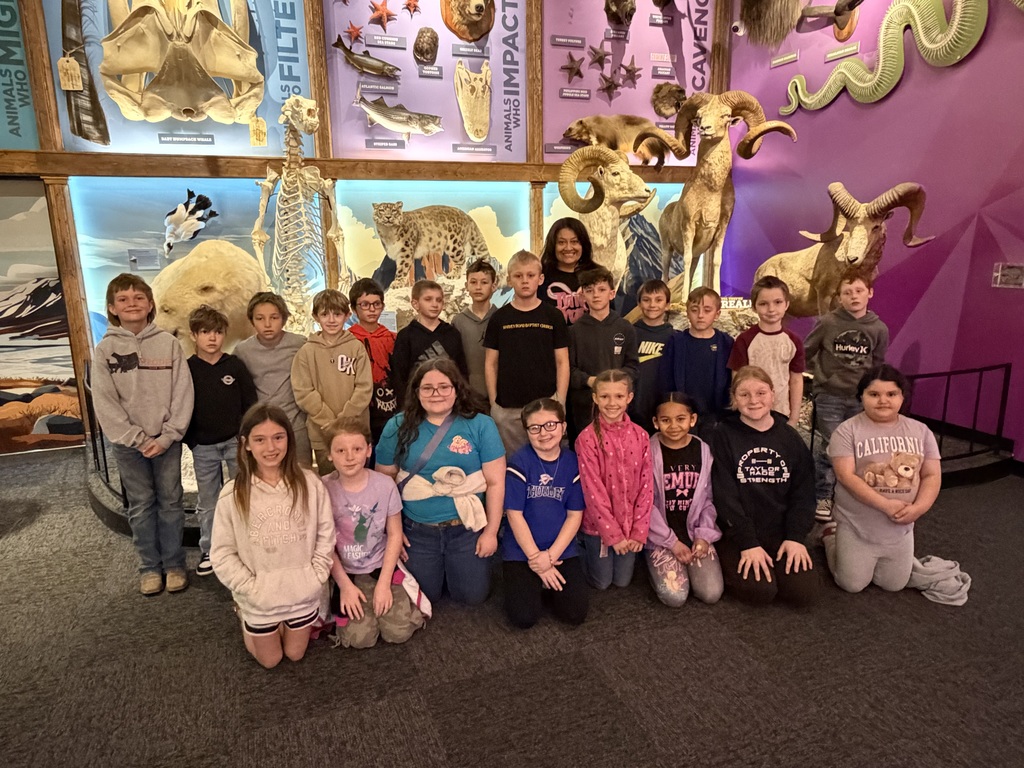2nd and 3rd grades visited the Museum of Osteology in Norman, OK
