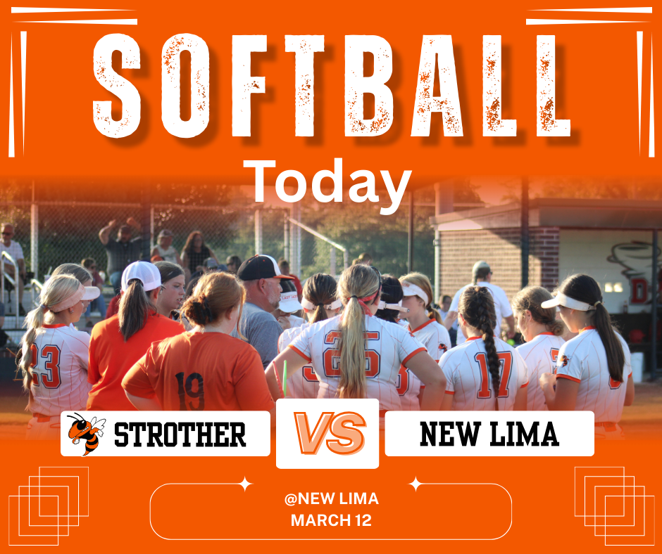 softball today at New Lima