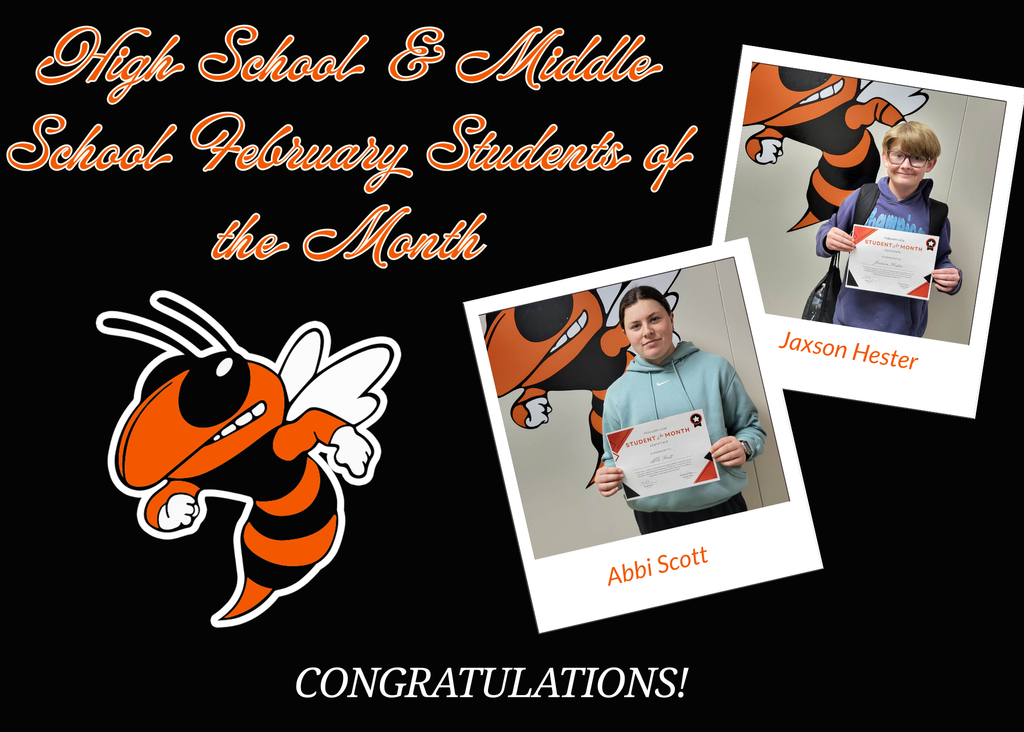 February Students of the Month