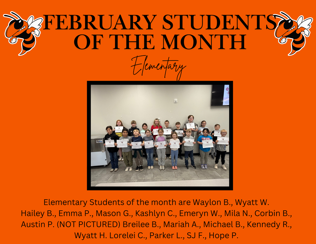 February Students of the Month