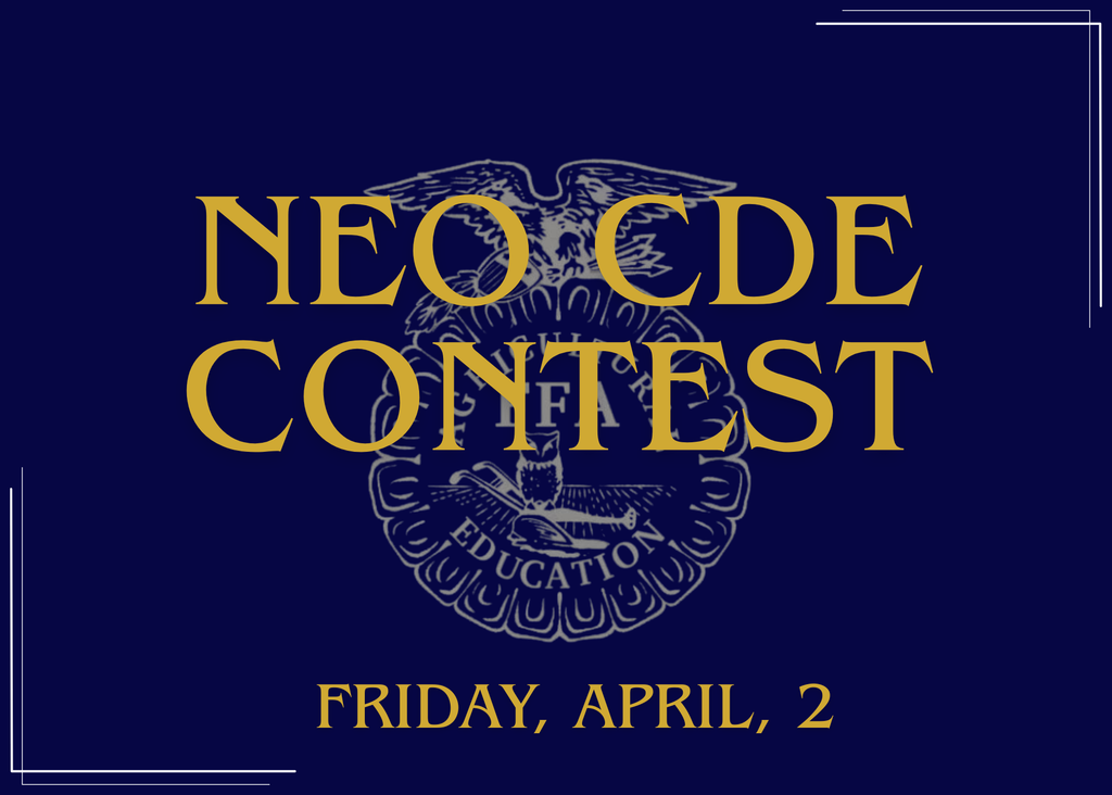 NEO CDE Contest April 2