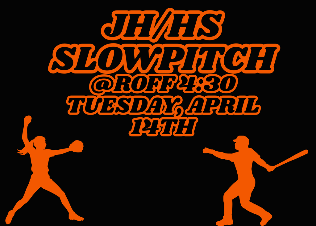 Slowpitch at Roff April 14 4:30