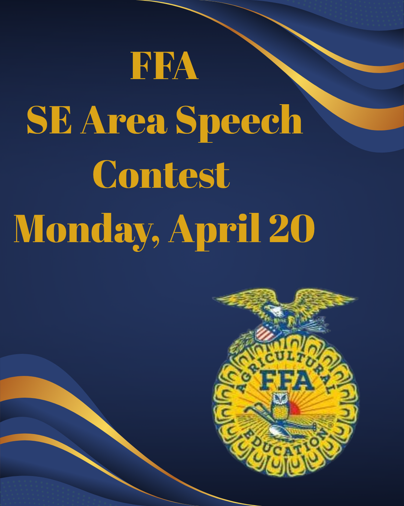 FFA SE Area Speech Contest April 20