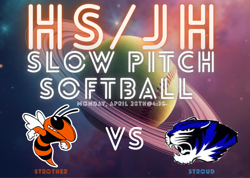 HS Softball at home vs. Stroud April 20