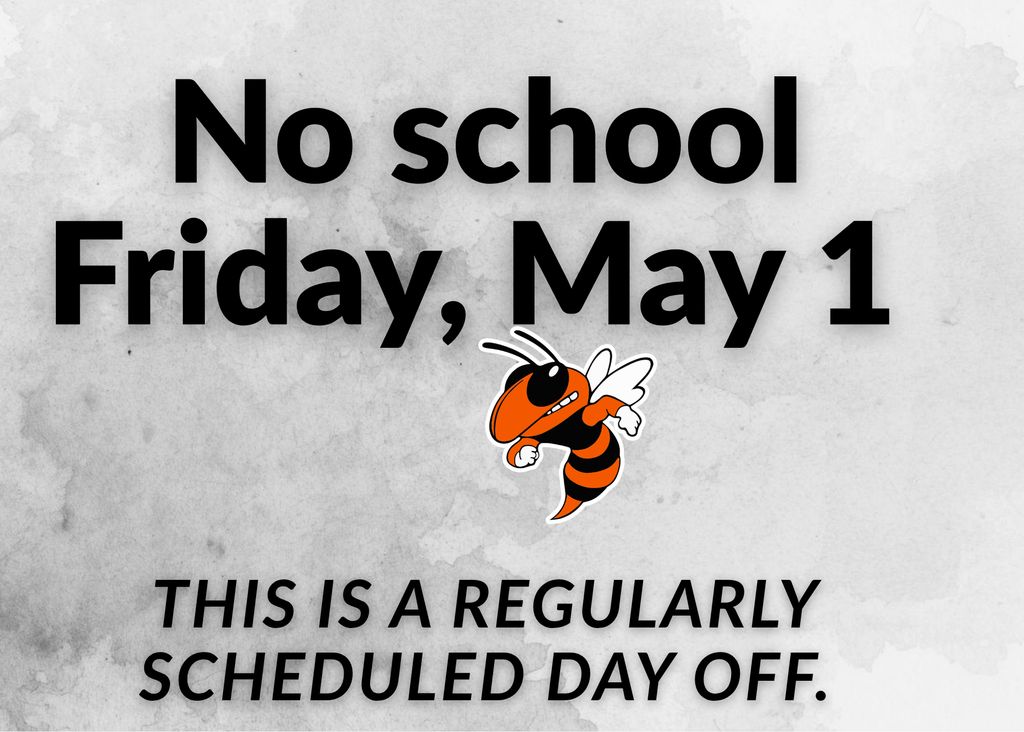 No School May 1