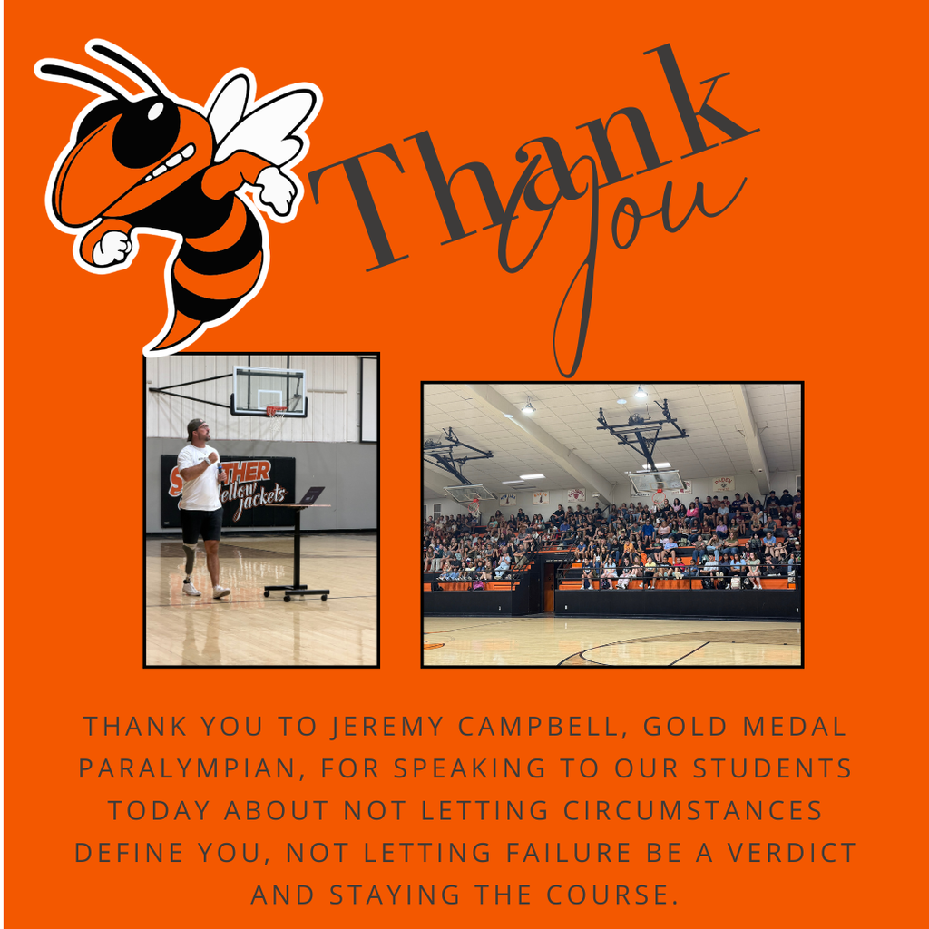 Thank you to Jeremy Campbell for speaking to our students today.