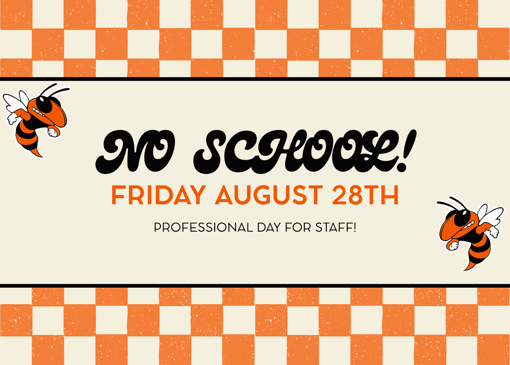 No School Aug. 28