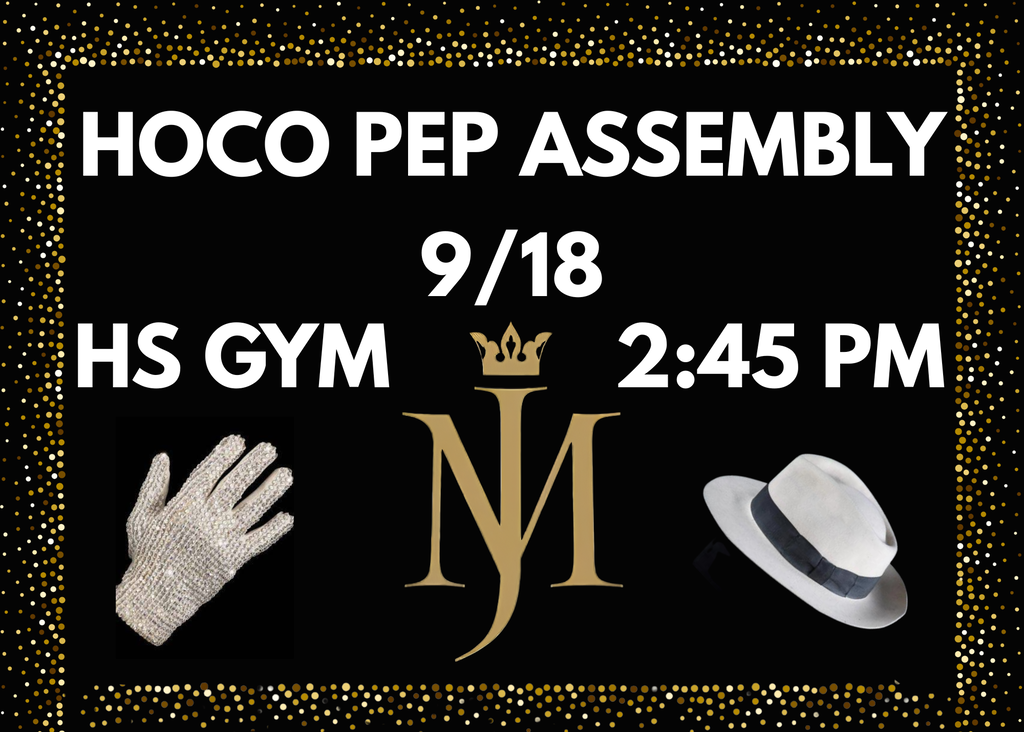 HOCO pep assembly 9/18 at 2:45