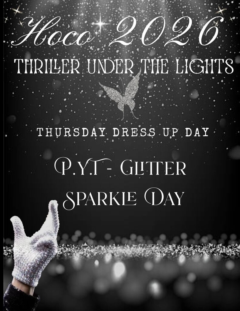 Thursday's dress up day - wear your glitter and sparkle