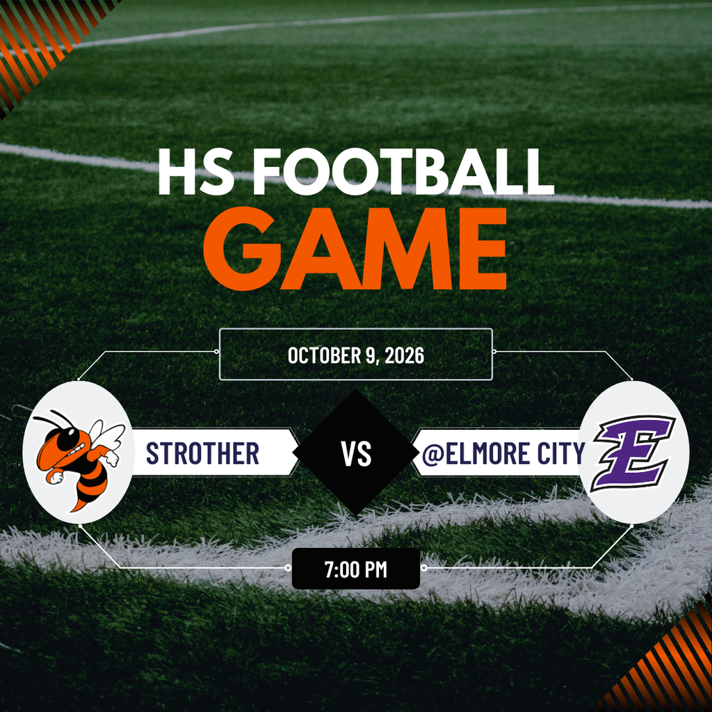 Football Friday at Elmore City 7pm