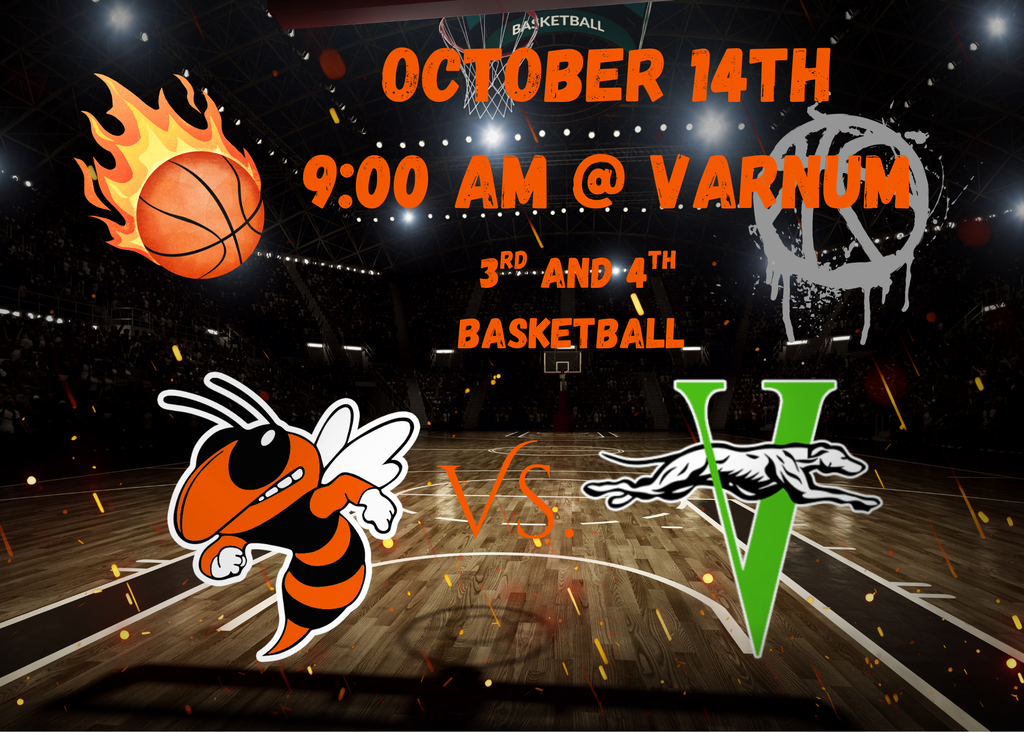 3rd and 4th basketball at Varnum 10/14