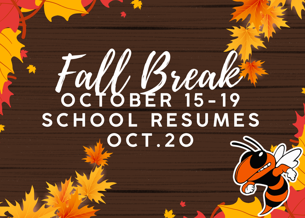 Fall Break 10/15-19