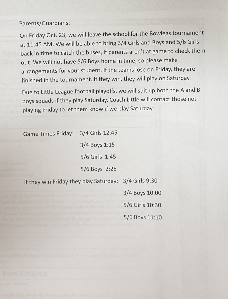 Elementary basketball letters