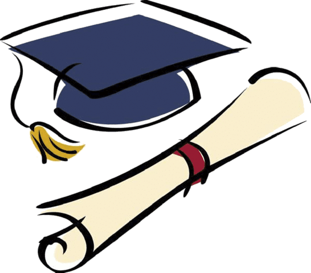 cap and scroll