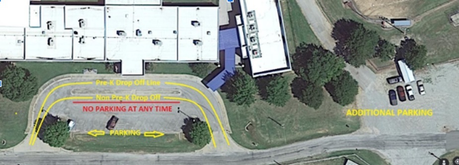 Front Door Drop-Off Map