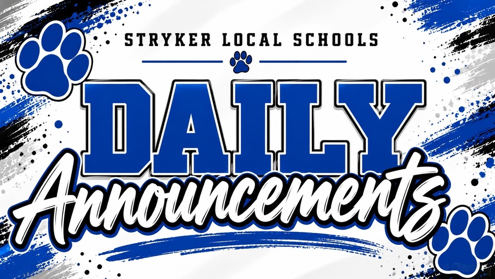 Daily Announcements
