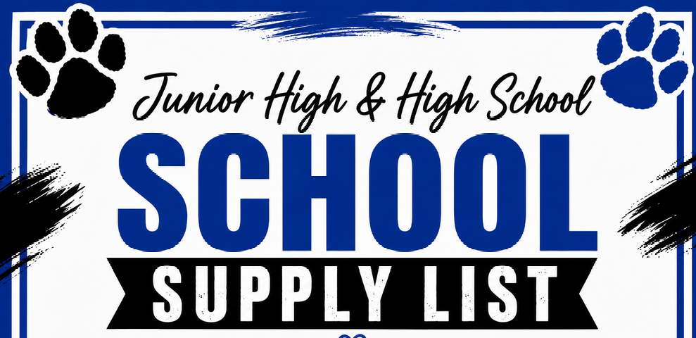 JH&HS School Supply List