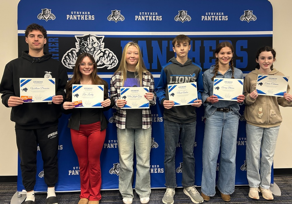 January students of the month