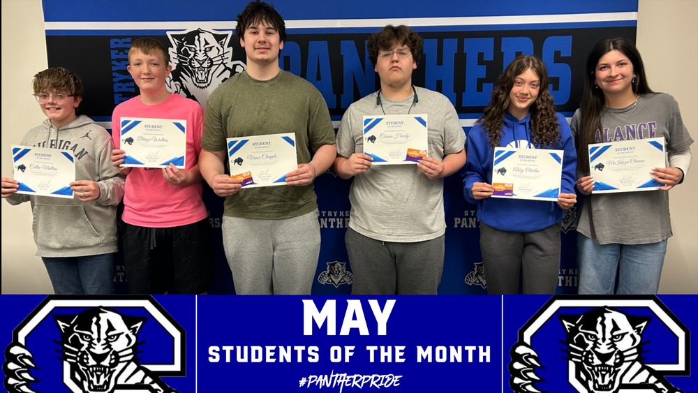 May Student of the Month