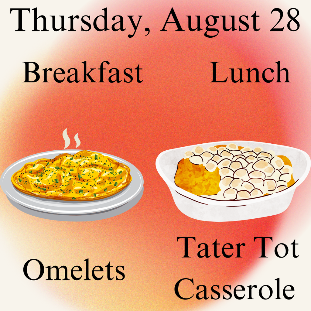 breakfast and lunch