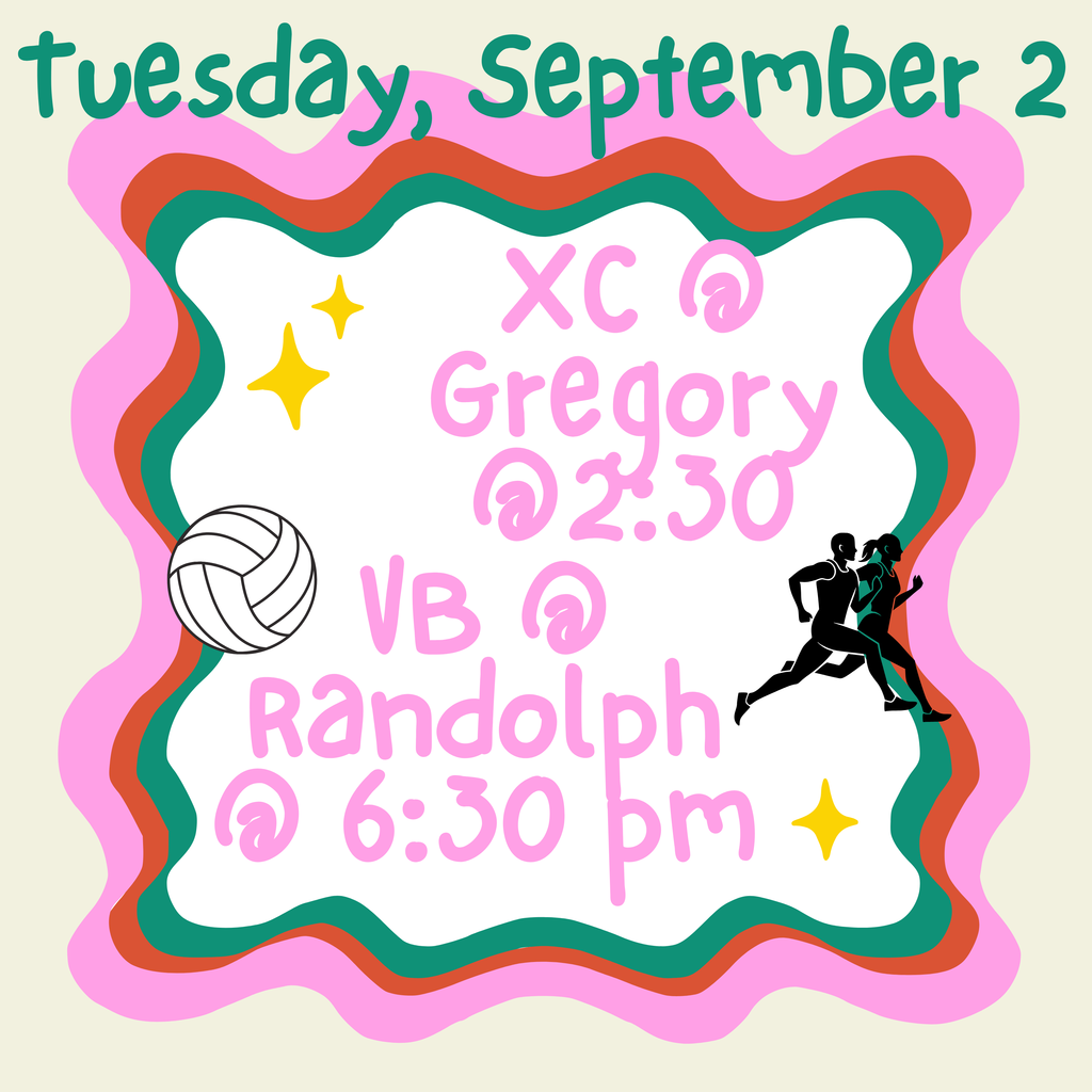 Activities for Tuesday, September 2