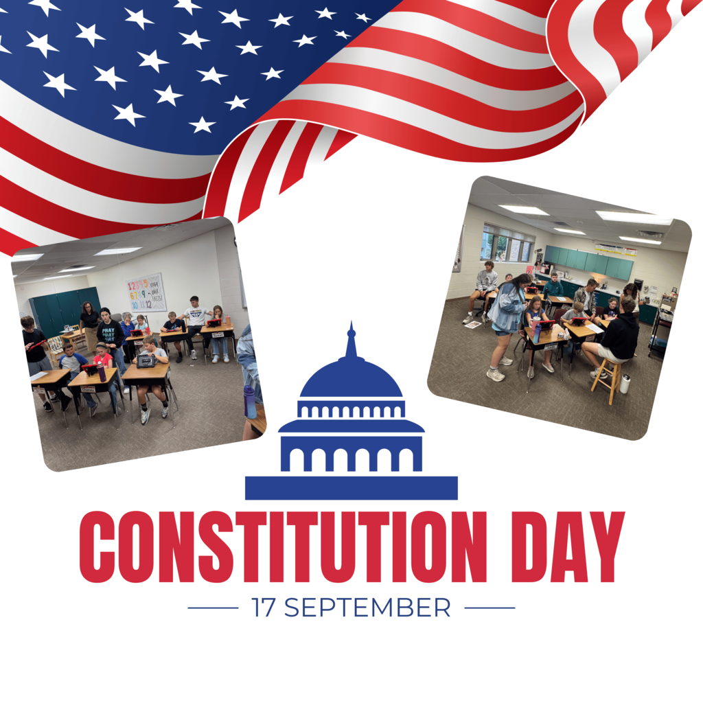 September 17 is Constitution Day and the seniors at Stuart Public School took an opportunity to work with the 4th grade students on some assignments, trivia, and games learning about the U.S. Constitution.