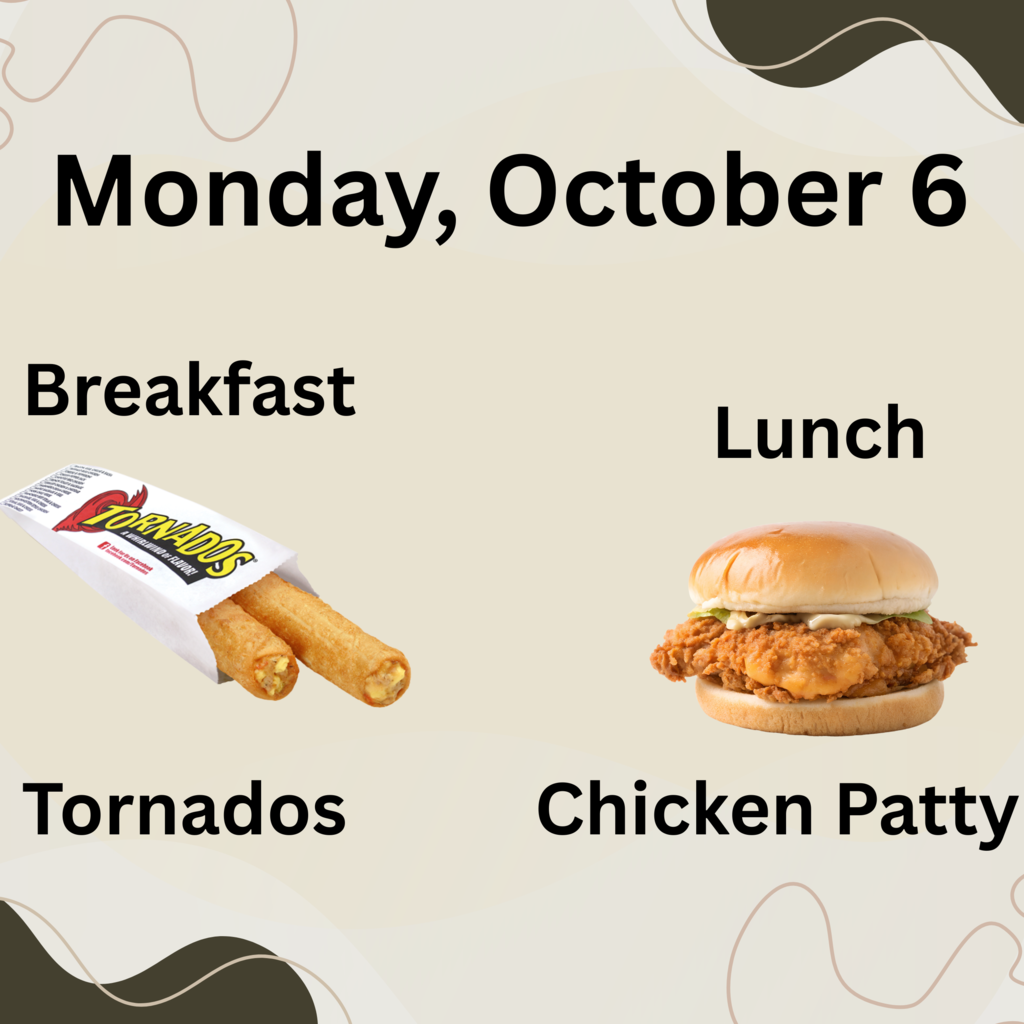 breakfast and lunch