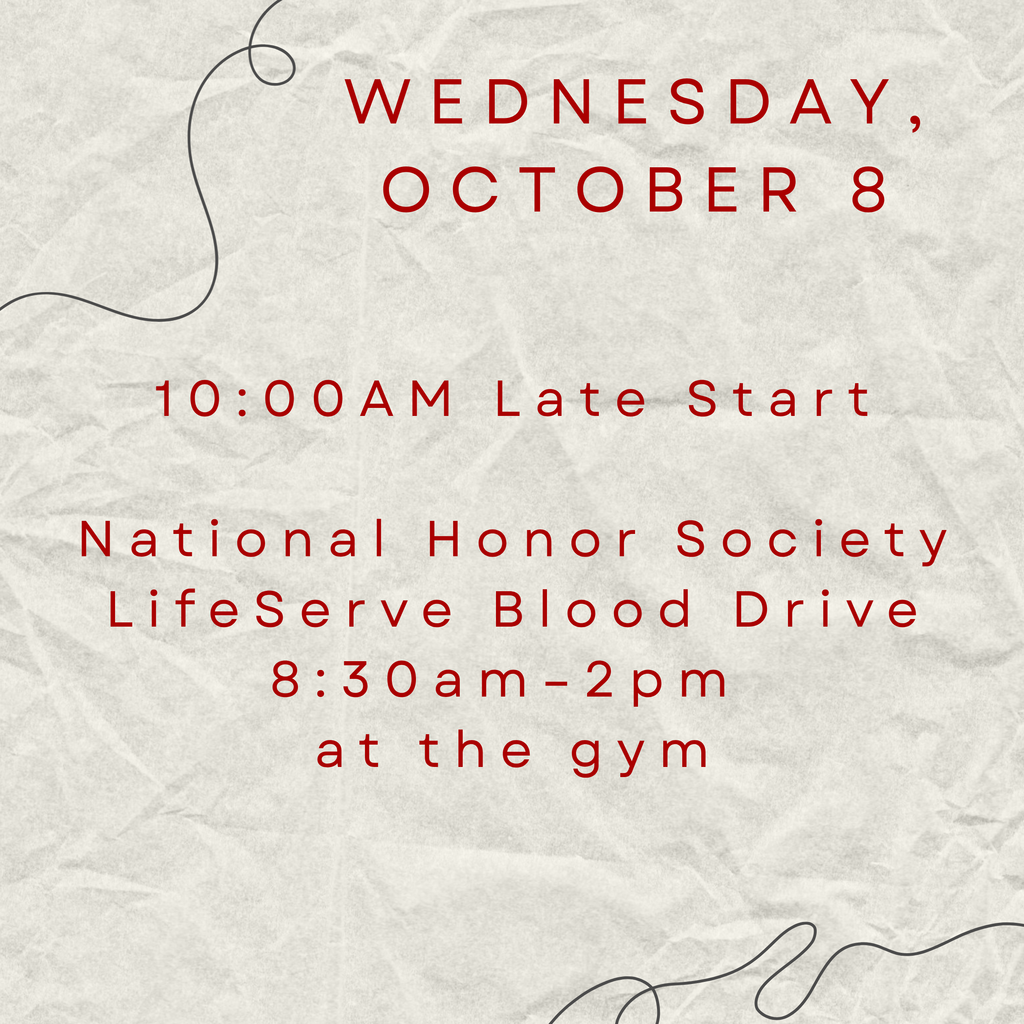Activities for Wednesday, October 8.
