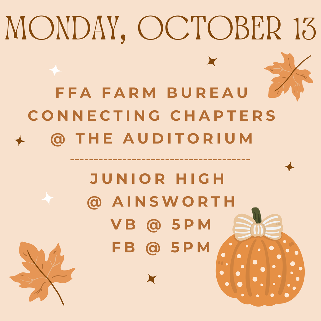 Activities for Monday, October 13