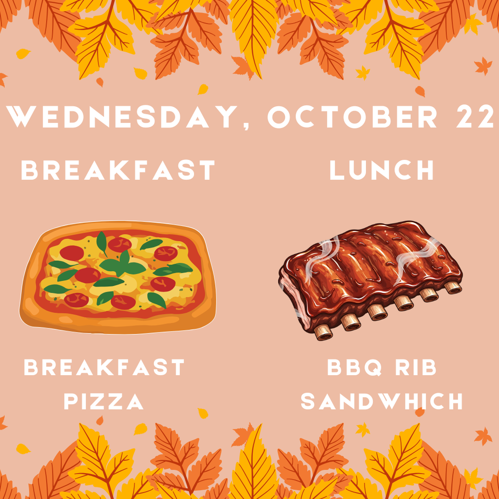 Breakfast and Lunch