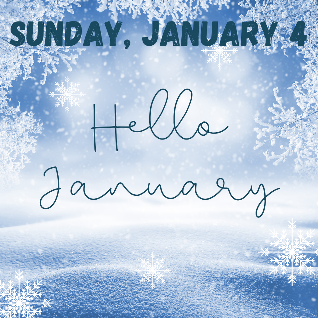 Activities for Sunday, January 4