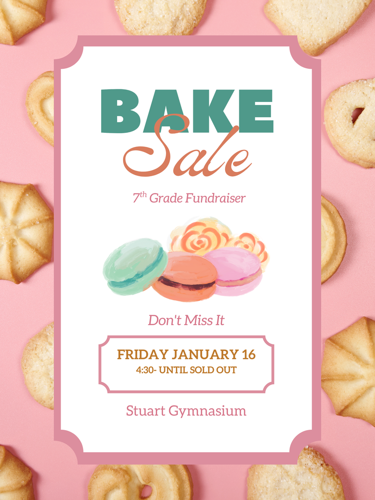 7th Grade Bake Sale