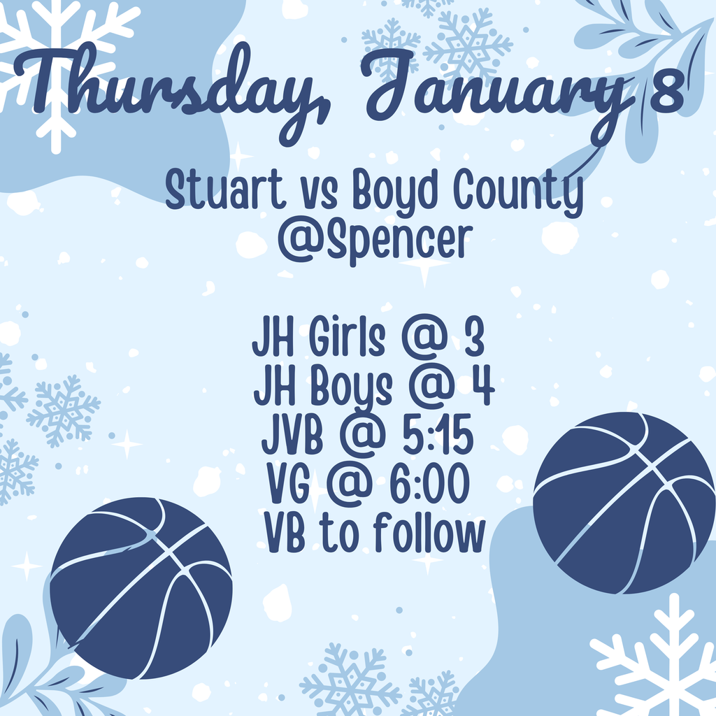 Activities for Thursday, January 8.