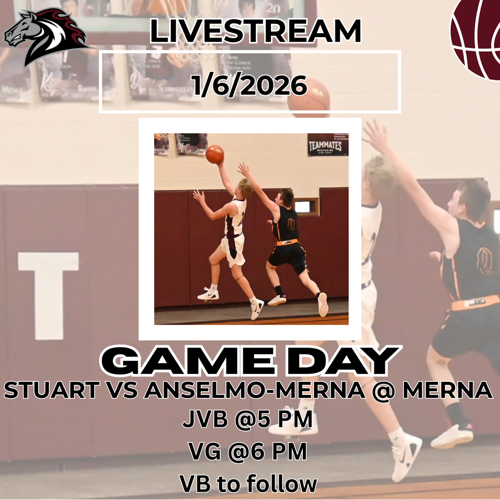 Livestream information for Tuesday, January 6th.