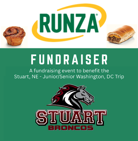 Runza Fundraiser Poster for the DC group
