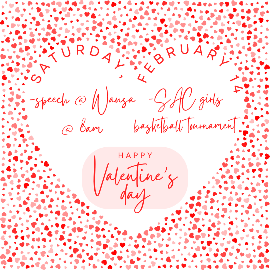 Activities for Saturday, February 14