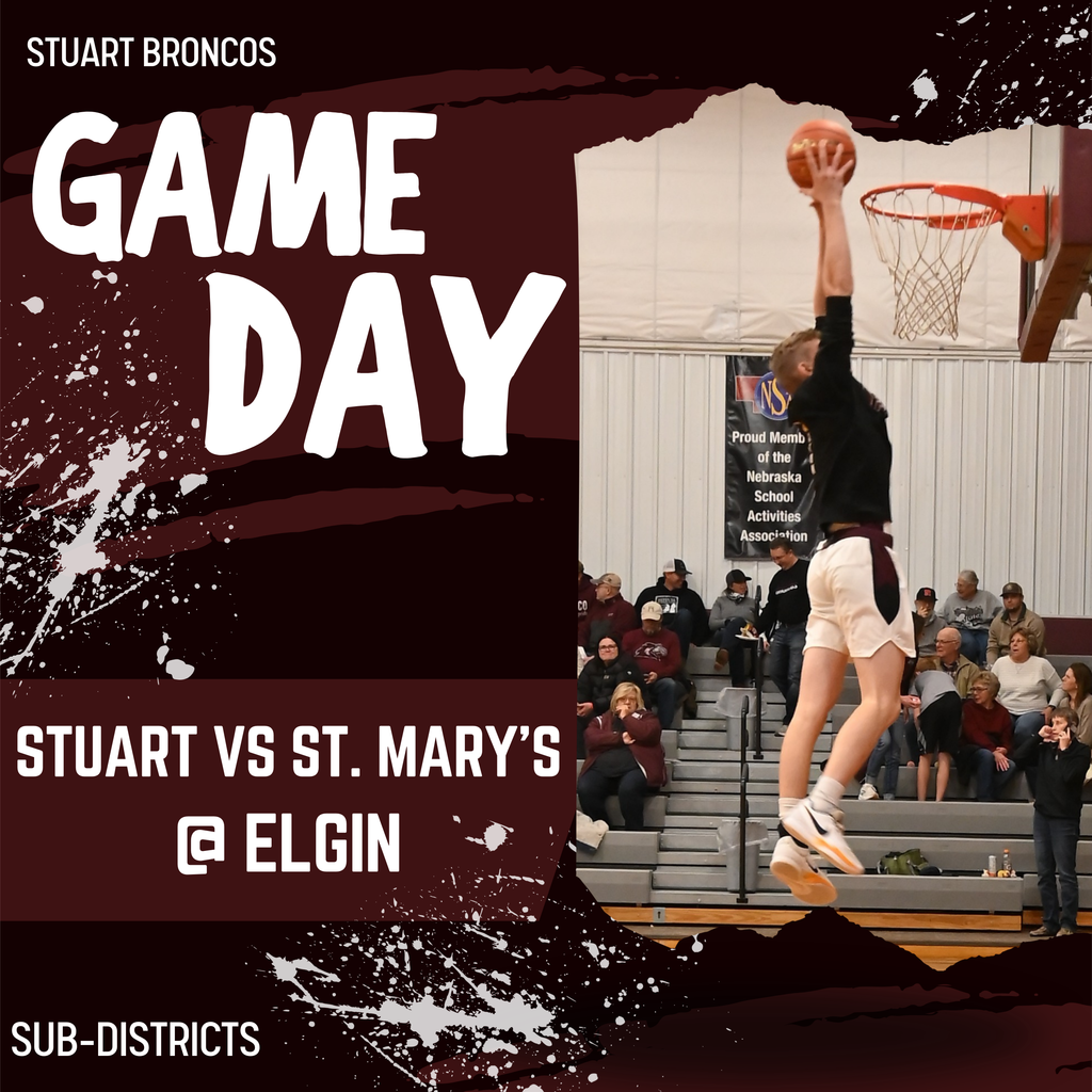 Bronco Sub District Game Day!