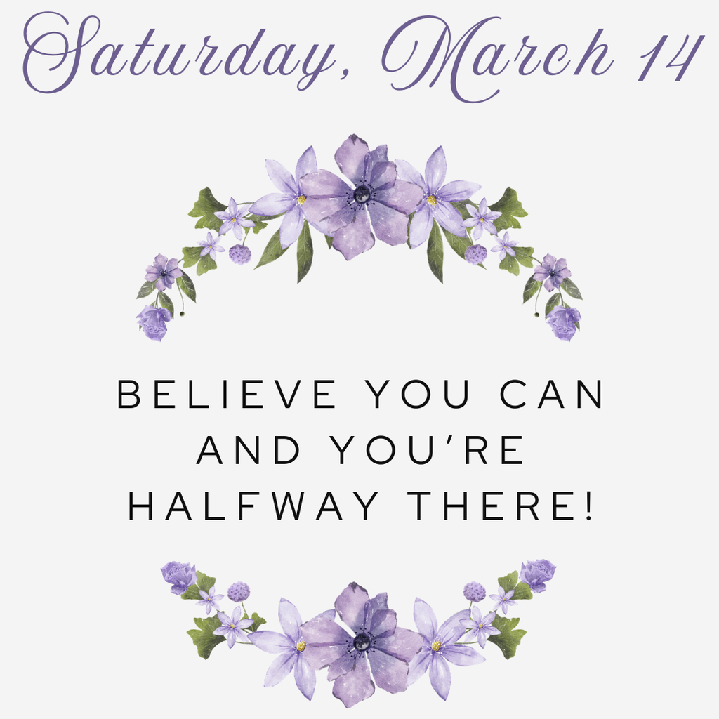 Activities for Saturday, March 14