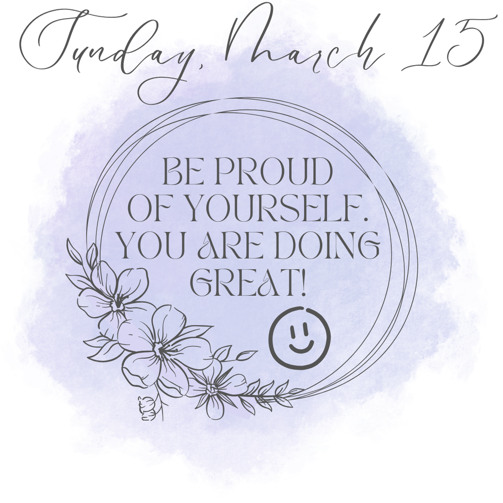 Activities for Sunday, March 15