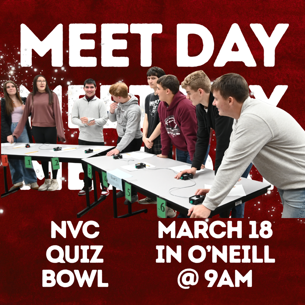 NVC QUIZ BOWL MEET DAY!
