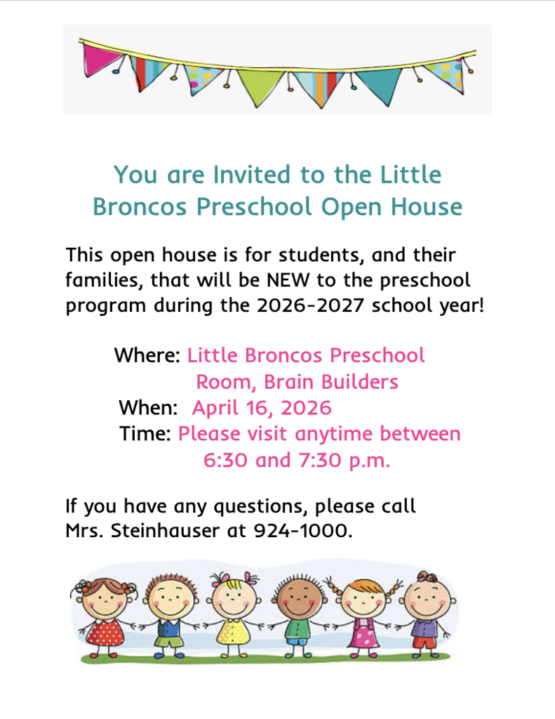 Preschool Open House!