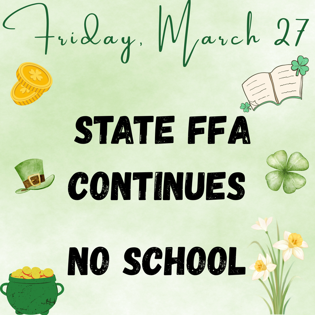 Activities for Friday, March 27.