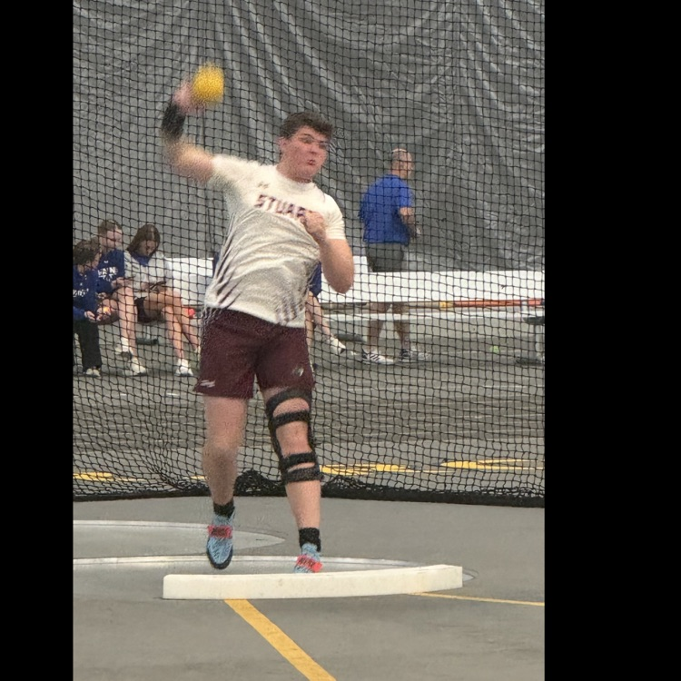 Zane Doke in shot put.  