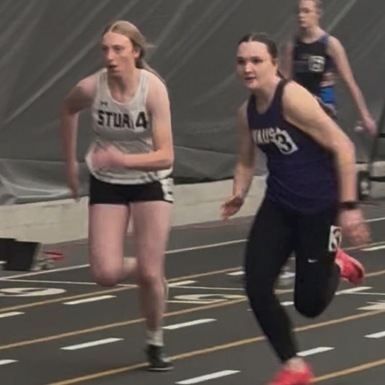 Girls 60 meter dash. 