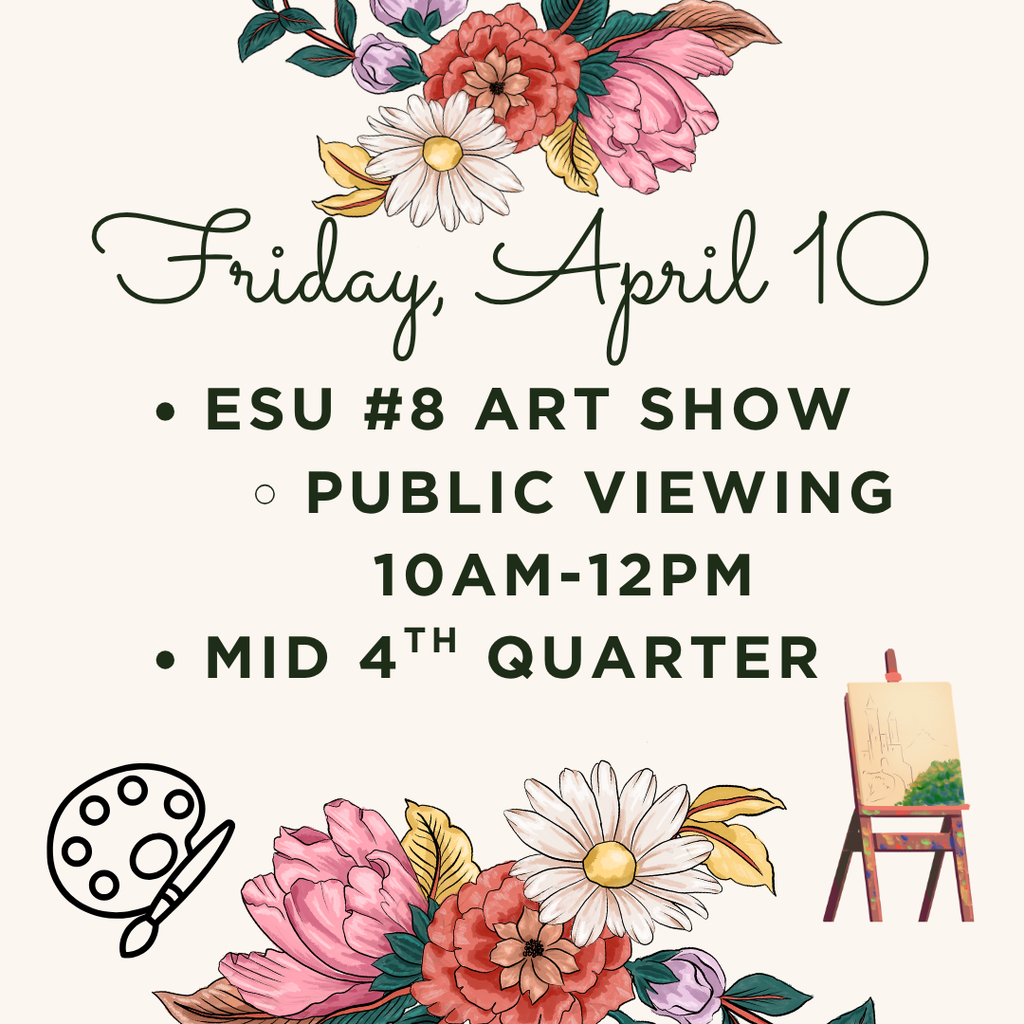 Activities for Friday, April 10