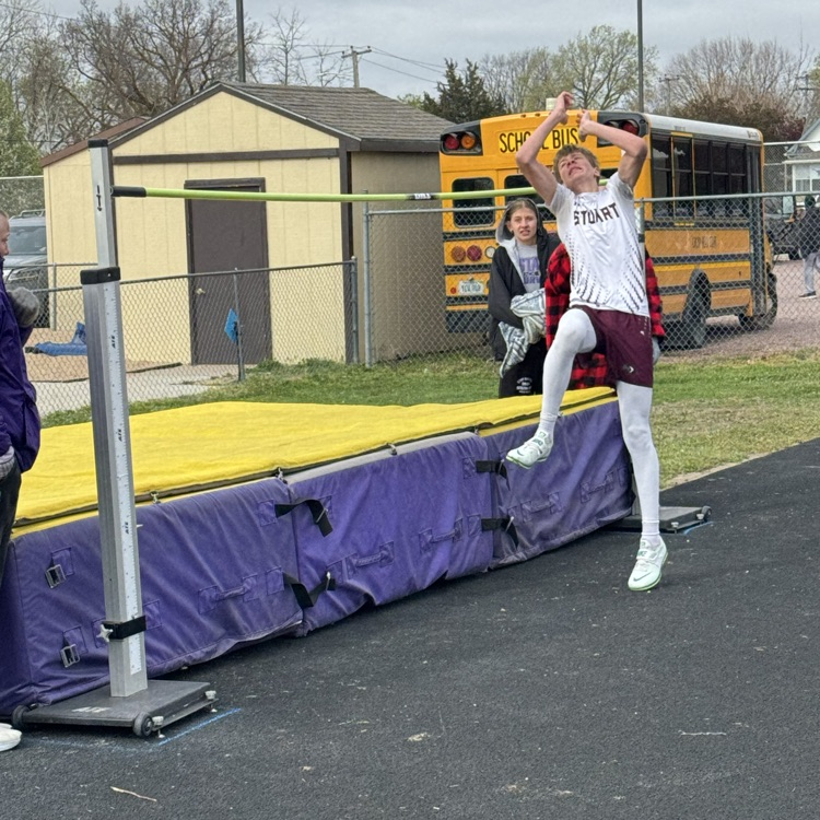 Peyton high jumps